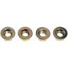 Dorman Flange Nut, 3/8"-16, Steel, Grade 8, Zinc Plated 962-012D